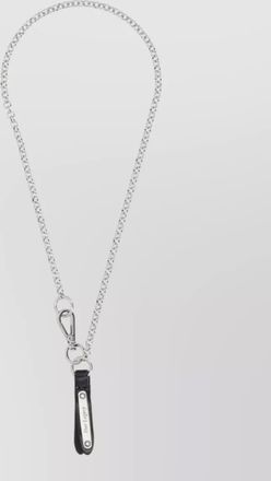 Our Legacy chain link necklace minimal design