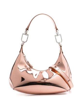 Giorgio Armani mini La Prima shoulder bag - women - Lamb Skin/Polyamide/Polyurethane - One Size - Orange