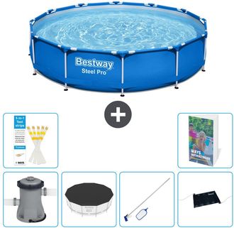 Bestway Piscina Bestway Steel Pro Redonda - 366x76 Cm - 7-piezas S241