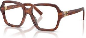 Miu Miu 52mm Square optical glasses in Brown at Nordstrom