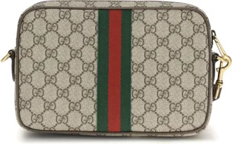 Gucci Mens Small Ophidia Shoulder Bag Old B.e-N.ac-Vrv-N.a Polyurethane; Polyamide B.e/n.ac/vrv/n.a