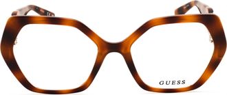 Guess GU50116 Tortoiseshell Propionate Eyeglasses - Tortoiseshell