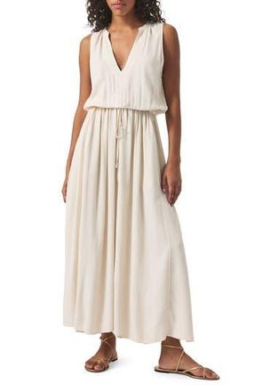 Splendid Lennon Sleeveless Maxi Dress in Moonstone at Nordstrom Rack, Size Medium