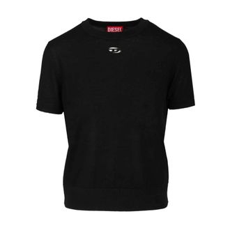 Diesel Dames, Tops, Zwart, Maat: S Wol