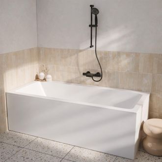 Aurlane Fald&oacute;n De Ba&ntilde;era Blanco Mate 180x50 Cm - 100% Acr&iacute;lico