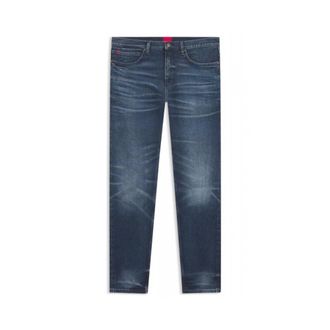 HUGO BOSS Hugo, Slim-fit Jeans, male, Blue, Size: W32 Extra-Slim-Fit Jeans