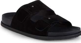 Vince MenS Dune Suede Slides In Black
