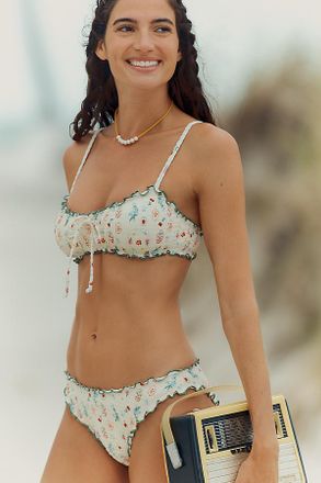 Dippin' Daisy's Swimwear Bonita Ruffled Bikini Top