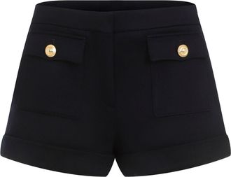 Tom Ford Womens Virgin Wool Bermudas - Black - Size EU 36 (Womens)