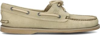 Timberland Klassieke Boot Veterschoenen - Heren - Bootschoenen - Beige - 43 EU - Leer - Schoenen
