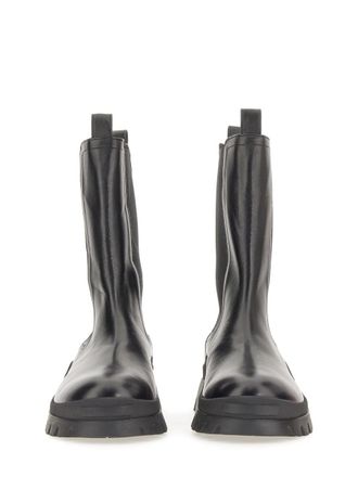 Dsquared2 Leather Boot - Black