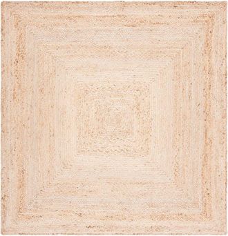 Safavieh Alfombra yute beige 91 x 91 cm