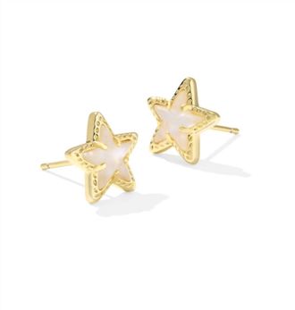 Kendra Scott Womens Cassidy Stud Earrings In Gold
