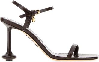 Loewe Brown Textured Toy Sandals