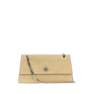 Tory Burch Beige Leather Crossbody Bag