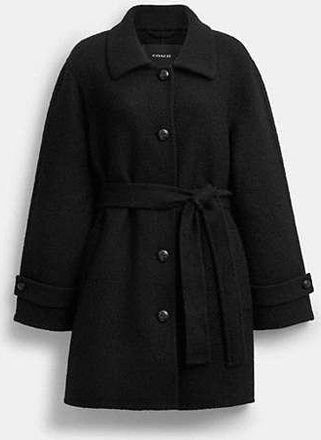 Coach A-Line Double Faced Wool Coat