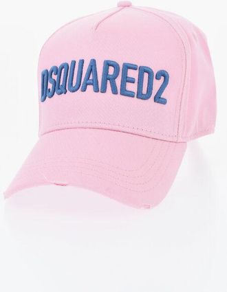 Dsquared2 Vintage Effect Cap with Embossed Logo size Unica