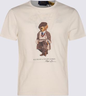 Polo Ralph Lauren White Cotton T-shirt