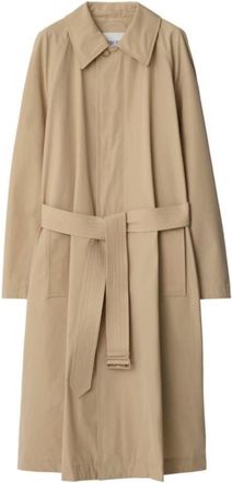Burberry Mens EKD Logo Cotton Blend Trench Coat, Brand Size 50 ( US Size 40 )
