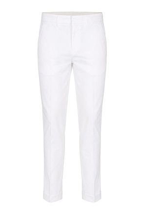 Fay Capri Pants with White Cuffs