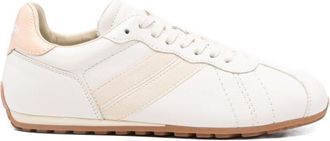 Woolrich Flache Sneakers aus Leder von Woolrich