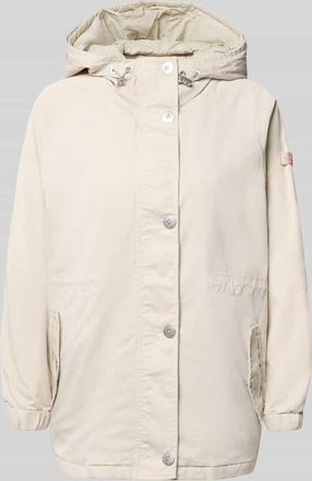 Frieda & Freddies Regular Fit Jacke mit Logo-Detail Modell Dorine in Ecru, Gr&ouml;&szlig;e 34
