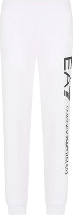 Emporio Armani Witte Casual Broek - Heren - Sweatpants - Wit - 2XL - Broeken