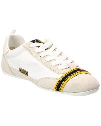 Fendi Fendi Wrap Nylon & Suede Sneaker
