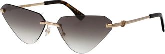 Dsquared2 Stijlvolle zonnebril D2 0108/S - Dames - Zonnebrillen - Geel - 63 MM - Accessoires