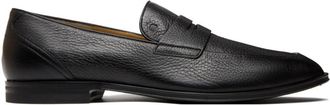 Bally Westminster loafers - men - Deer Skin/Calf Leather/Calf Leather - 41.5 - Black