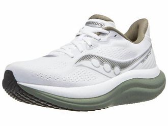 Saucony Mens Triumph 23 Shoe In White/laurel