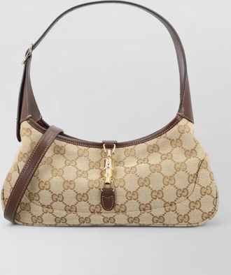 Gucci jackie 1961 medium fabric clutch bag