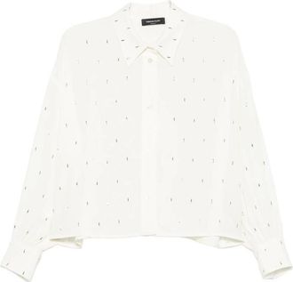 Fabiana Filippi Beaded-embellished Long-sleeve Shirt