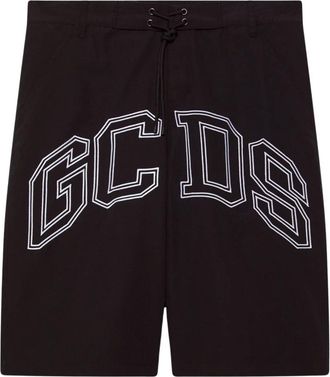 GCDS Essentials Lounge Zwemshorts - Heren - Strandmode - Zwart - S - Polyester - Badmode