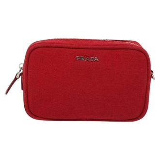 Prada Vintage, unisex, Rood, ONE Size, Pre-owned Mini Bag