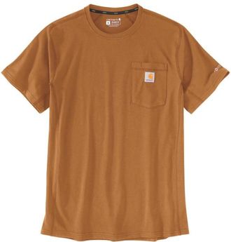 Carhartt Work in Progress Force Pocket S/S T-Shirt T-Shirt f&uuml;r Herren | braun