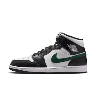 Nike Jordan Mens Air Jordan 1 Mid Shoes in Black | DQ8426-004