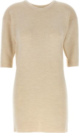Christophe Lemaire Alpaca Blend Knit Dress - Cream
