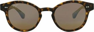 Maui Jim Round-Frame Acetate Sunglasses