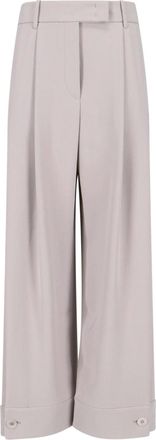Giorgio Armani Wide-Leg Pants - Grey