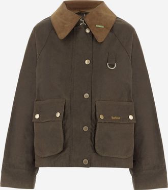 Barbour Modern Spey gewaxt katoenen jack