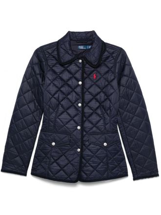 Polo Ralph Lauren Donsjack met patroon - Blauw