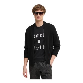 Zadig&Voltaire Heren, Truien, Zwart, Maat: M/L Wol
