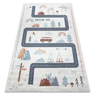 RugsX RugsX Bambino Rug in White | Size: 200 cm x 290 cm