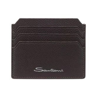 Santoni Portacarte 4 Tasche - male - Santoni - Wallets & Cardholders - Brown - ONE SIZE - Accessories