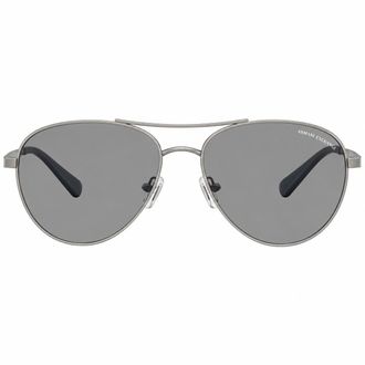 A|X Armani Exchange AX 2061S 602087 59mm Unisex Pilot Sunglasses
