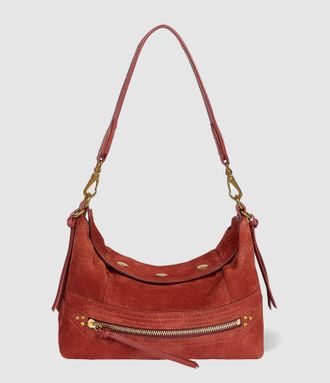 Jerome Dreyfuss Sac Lucky Hobo Small Rouille