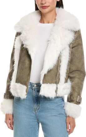 Apparis Apparis Jay Distressed Bonded Coat