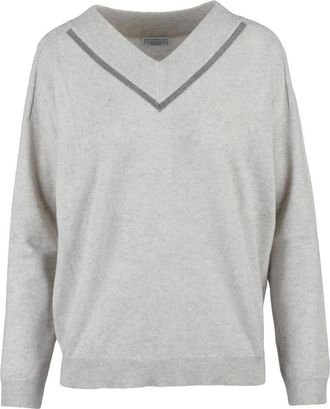 Brunello Cucinelli Mujer, Jerseys, Beige, Talla: S