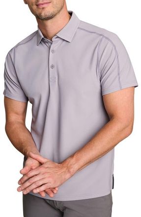 Rhone Regatta Piqu&eacute; Performance Polo in Purple Smoke at Nordstrom, Size Xx-Large
